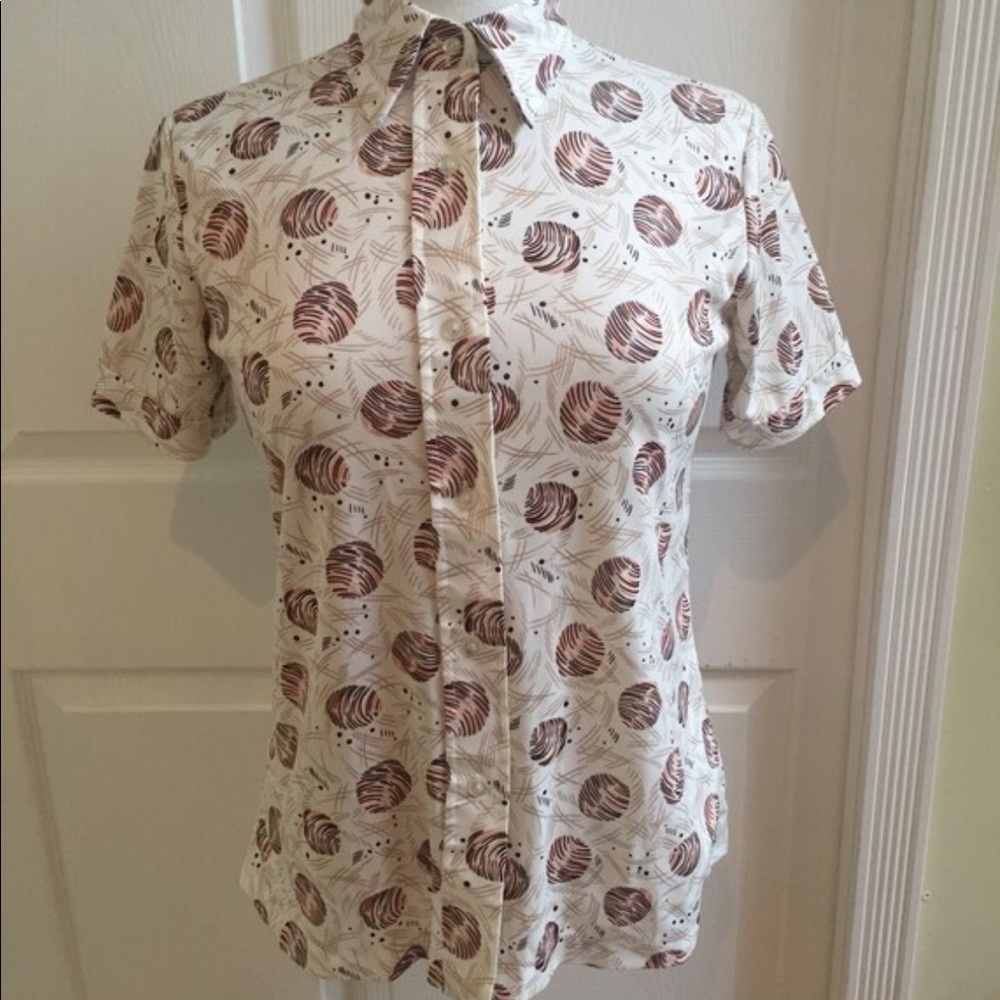 Vintage mcm print shirt